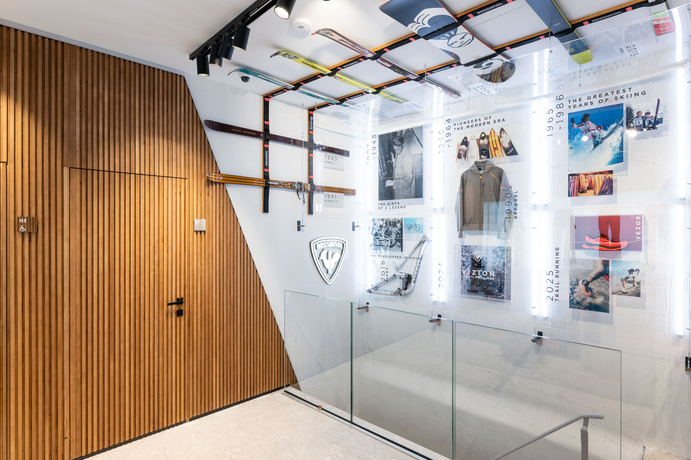 Image de l'intérieur d'une boutique Rossignol